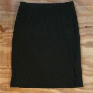 Like New Ribbed Pencil Skirt